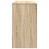 vidaXL Schreibtisch Sonoma-Eiche 120x42x76 cm Holzwerkstoff