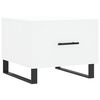 vidaXL Couchtisch Wei&szlig; 50x50x40 cm Holzwerkstoff