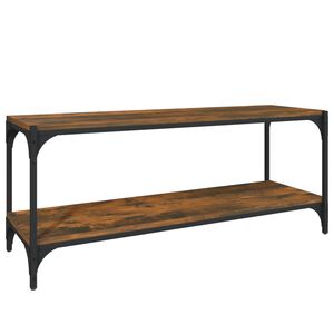 vidaXL TV-Schrank R&auml;uchereiche 100x33x41 cm Holzwerkstoff und Stahl