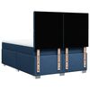 vidaXL Boxspringbett mit Matratze Blau 140x200 cm Stoff