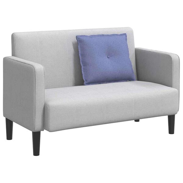 vidaXL R&uuml;ckenkissen Jeans blau 60 x 19 x 50 cm Stoff