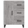 vidaXL Highboard Grau Sonoma 69,5x34x180 cm Holzwerkstoff