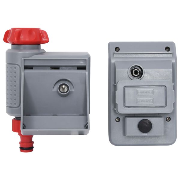 vidaXL Digitale Bewässerungsuhr mit Einzelauslass und Feuchtigkeitssensor