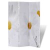 vidaXL Raumteiler klappbar 120 x 170 cm Blume