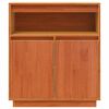 vidaXL Sideboard Wachsbraun 70 x 34 x 80 cm Massives Kiefernholz