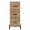 vidaXL Sideboard Artisan-Eiche 34 x 34,5 x 90 cm Holzwerkstoff