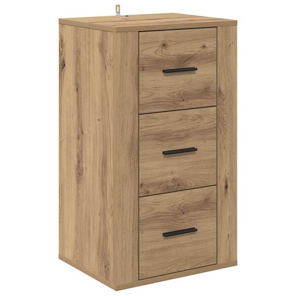 vidaXL Sideboard Artisan-Eiche 40 x 33 x 70 cm Holzwerkstoff