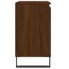 vidaXL Badschrank Braun Eichen-Optik 58x33x60 cm Holzwerkstoff