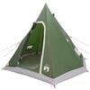vidaXL 3 Personen Gr&uuml;n 185T Polyester mit PU-Beschichtung