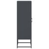 vidaXL Highboard Anthrazit 36x39x123 cm Stahl