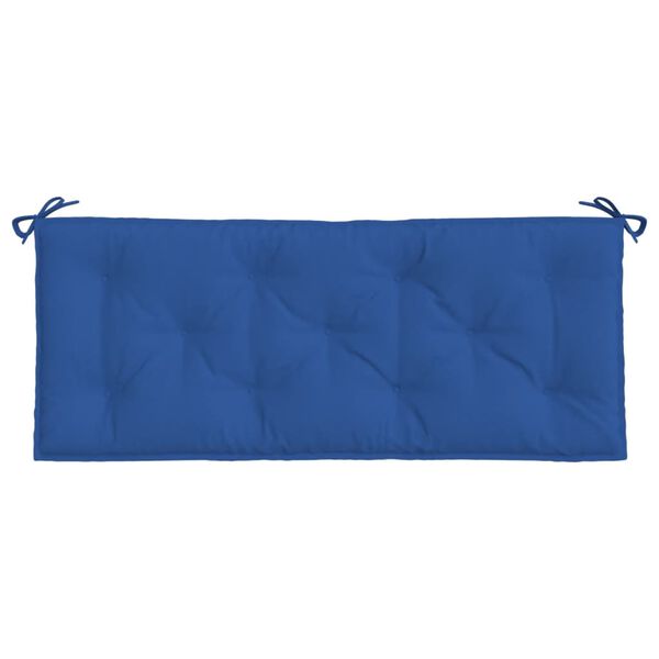 vidaXL Gartenbank-Auflage Blau 120x50x7 cm Oxford-Gewebe