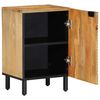 vidaXL Badschrank Braun 38x33,5x58 cm Massivholz Mango