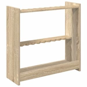 vidaXL Billardqueue-St&auml;nder Holzwerkstoff 60 x 20 x 57 cm Sonoma
