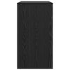 vidaXL Schreibtisch Schwarz Eichen-Optik 77,5 x 43 x 79 cm