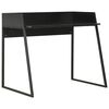 vidaXL Schreibtisch Schwarz 90x60x88 cm