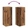 vidaXL Wandschrank Altholz 34,5 x 34 x 90 cm Holzwerkstoff