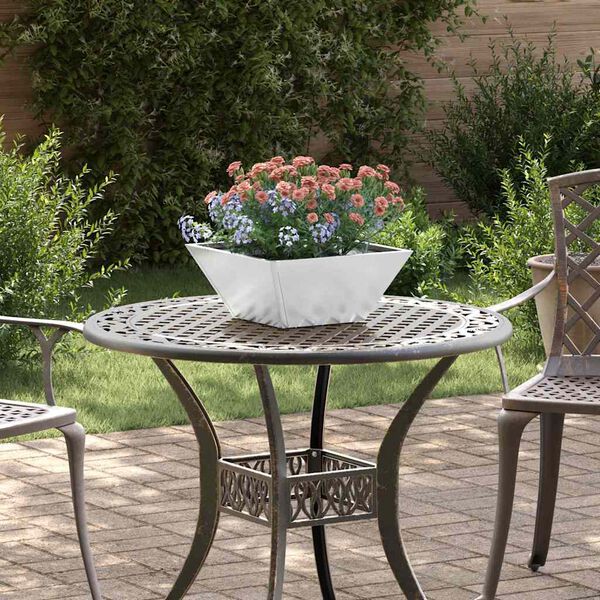 vidaXL Garten-Pflanzgef&auml;&szlig; 5 pcs Silber 35 x 35 x 15 cm