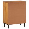 vidaXL Beistellschrank 60x33x75 cm Massivholz Akazie