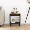 vidaXL Couchtisch 40x31x46 cm Altholz Massiv & Holzwerkstoff