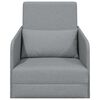 vidaXL Schlafsofa Hellgrau 65 x 80 x 83 cm Stoff