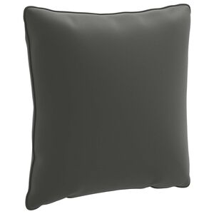 vidaXL 1-teiliges R&uuml;cken-Kissen PUTTEN 100 % Polyester Anthrazit