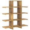 vidaXL B&uuml;cherregal 100x30x120 cm Massivholz Teak