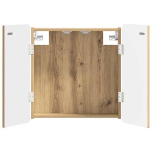 vidaXL Dartboard Schrank ZWOLLE Artisan-Eiche 52,5 x 10,5 x 57,5 cm