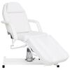 vidaXL Massagetisch Wei&szlig; 180x62x(87-112) cm