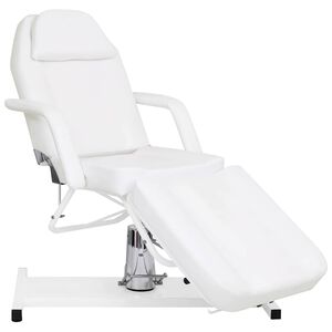vidaXL Massagetisch Wei&szlig; 180x62x(87-112) cm