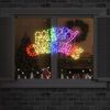 vidaXL Weihnachtsschild mit 240 LEDs Mehrfarbig 100 x 50 cm PVC
