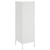 vidaXL Highboard Wei&szlig; 36x39x113 cm Stahl