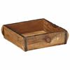 vidaXL Tablett Braun 29 x 31 x 10 cm Massives upgecyceltes Holz