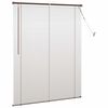 vidaXL Venetianer Jalousie Dunkelbraun mit Muster 150 x 110 cm PVC