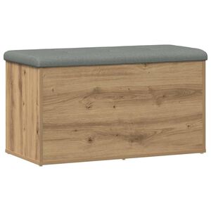 vidaXL Aufbewahrungsbank Artisan-Eiche 82 x 42 x 45 cm Holzwerkstoff