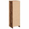 vidaXL Badschrank Altholz-Optik 30x30x95 cm Holzwerkstoff
