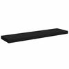 vidaXL Schweberegal Schwarz 90x23,5x3,8 cm MDF