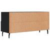 vidaXL TV-Schrank Schwarz 102x36x50 cm Holzwerkstoff