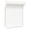 vidaXL Rollladen Wei&szlig; 70 x 100 cm Aluminium und Polyurethan
