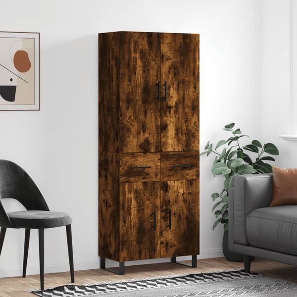 vidaXL Highboard R&auml;uchereiche 69,5x34x180 cm Holzwerkstoff