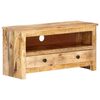 vidaXL TV-Schrank 79x30x40 cm Raues Mangoholz