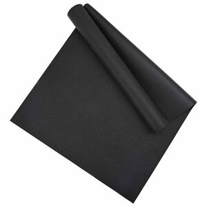 vidaXL Sport Schutzmatte Schwarz 200 x 90 x 0,6 cm Hochdichtes PVC