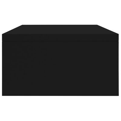 vidaXL Monitorständer Schwarz 42×24×13 cm Spanplatte