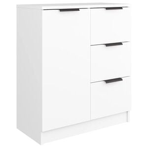 vidaXL Sideboard Wei&szlig; 60x30x70 cm Holzwerkstoff