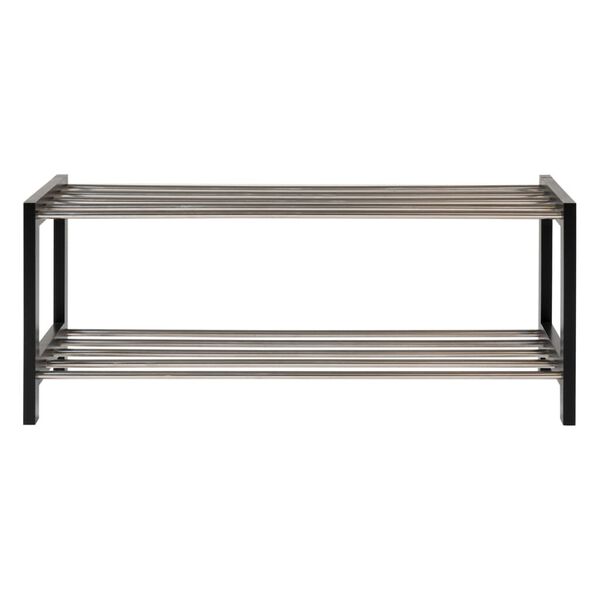 House Nordic Schuhregal Kaia Metall Schwarz