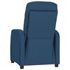 vidaXL Massagesessel mit Aufstehhilfe Blau Stoff