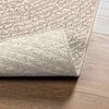 vidaXL Teppich ZIZUR Creme 80x200 cm Jute-Optik Indoor und Outdoor