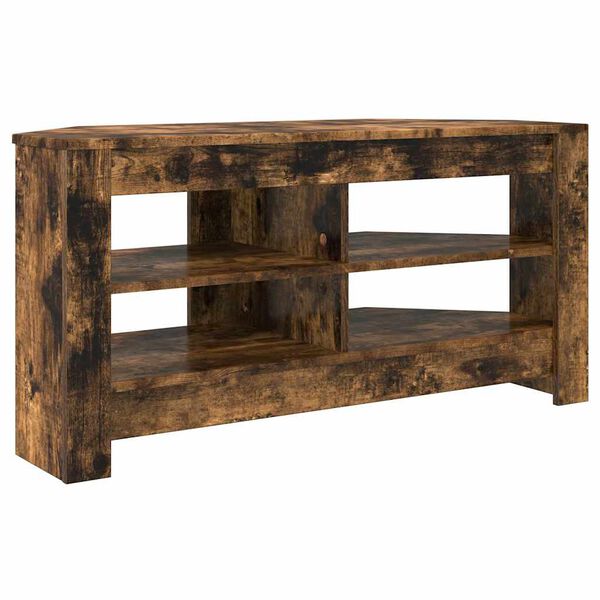 vidaXL EckTVSchrank Ger&auml;ucherte Eiche 102 x 40,5 x 45 cm Holzwerkstoff