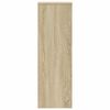 vidaXL Pflanzenst&auml;nder Sonoma-Eiche 33x33x100 cm Holzwerkstoff