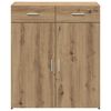 vidaXL Badschrank Artisan-Eiche 80 x 42,5 x 93,5 cm Holzwerkstoff