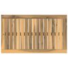 vidaXL Tischplatte 68,5 x 40 x 2 cm Rechteckig Massives Akazienholz